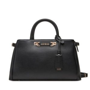 Torebka Guess. Czarne torebki klasyczne Guess, z aplikacjami, bez dodatków. Za 409,99 zł.