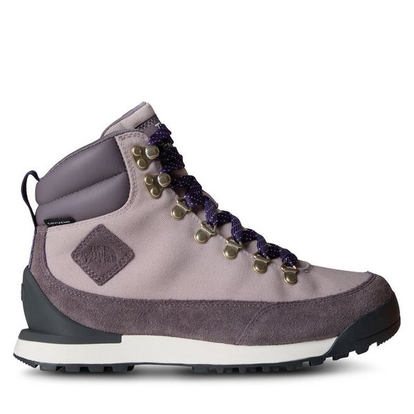 Trekkingi The North Face. Szare buty sportowe The North Face, bez wzorów, bez zapięcia, trekkingowe. Za 469,99 zł.