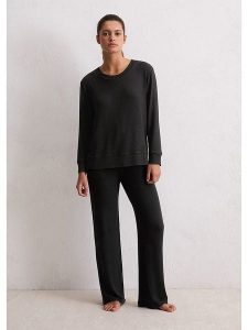 Marc O´Polo Bluza w kolorze czarnym rozmiar: XL. Czarne bluzy xl, bez wzorów, bez kaptura. Za 171,68 zł.