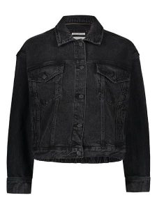 Scotch & Soda Kurtka dżinsowa w kolorze czarnym rozmiar: M. Czarne kurtki Scotch & Soda, m, bez wzorów, z bawełny, bez kaptura. Za 256,09 zł.