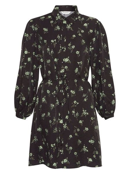 MOSS COPENHAGEN Sukienka "Jusine Karalynn" w kolorze zielono-czarnym rozmiar: XS. Czarne sukienki Moss Copenhagen, xs, bez wzorów, z tkaniny, bez kołnierzyka, bez ramiączek, mini. Za 173,99 zł.