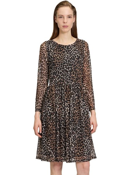 Vera Mont Sukienka w kolorze brązowym rozmiar: 40. Brązowe sukienki Vera Mont, bez wzorów, bez kołnierzyka, bez ramiączek, midi. Za 149,66 zł.