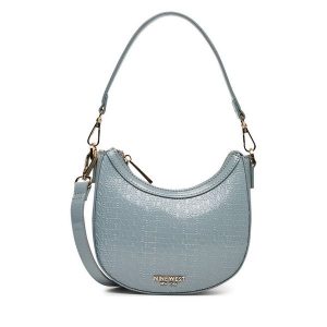 Torebka Nine West. Niebieskie torebki klasyczne Nine West, bez wzorów, bez dodatków. Za 169,99 zł.