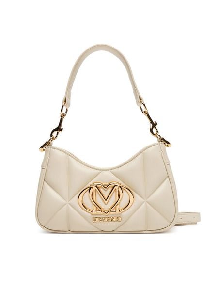 LOVE MOSCHINO Torebka JC4080PP1NLC0110 Beżowy. Brązowe torebki klasyczne LOVE MOSCHINO, bez wzorów, ze skóry, bez dodatków. Za 639,99 zł.