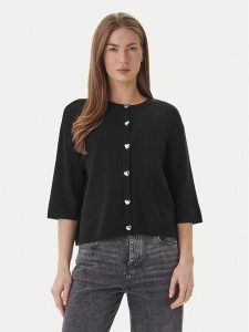 ONLY Kardigan Maisie 15364920 Czarny Regular Fit. Czarne kardigany ONLY, z wiskozy. Za 169,99 zł.