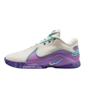Nike LeBron 22 Frozen Grapes. Białe jeansy Nike, bez wzorów, z materiału. Za 1 113,19 zł.