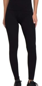 Legginsy sportowe treningowe damskie Cardio Bunny. Czarne legginsy Cardio Bunny, bez wzorów, z elastanu, z podwyższonym stanem, długie. Za 79,99 zł.
