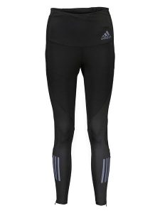 Adidas Legginsy sportowe "Adizero" w kolorze czarnym rozmiar: XXS. Czarne legginsy ADIDAS, xxs, bez wzorów, z materiału, outdoorowe. Za 118,56 zł.