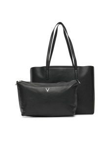 Valentino Torebka VBS8WK01 Czarny. Czarne shopper bag Valentino, bez wzorów, ze skóry, bez dodatków. Za 349,99 zł.