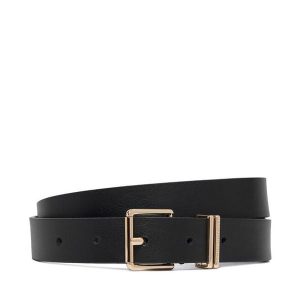 Pasek Tommy Hilfiger. Czarne paski TOMMY HILFIGER, bez wzorów. Za 229,99 zł.