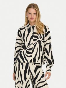 ONLY Koszula Sakura 15366883 Czarny Regular Fit. Czarne koszule ONLY, s, bez wzorów, z wiskozy, bez kołnierzyka, bez ramiączek. Za 109,99 zł.