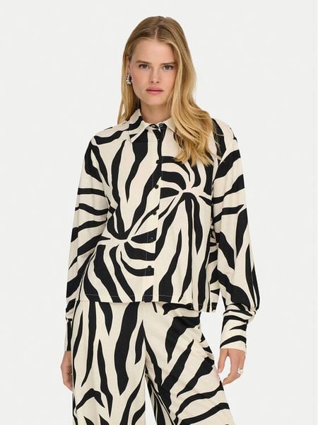 ONLY Koszula Sakura 15366883 Czarny Regular Fit. Czarne koszule ONLY, s, bez wzorów, z wiskozy, bez kołnierzyka, bez ramiączek. Za 109,99 zł.