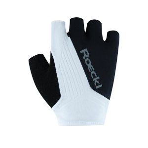 Rękawiczki rowerowe Roeckl Belluno. Białe rękawiczki Roeckl, bez wzorów. Za 181,00 zł.