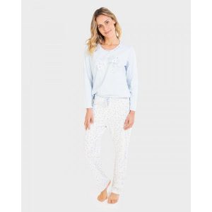 Piżama damska rozm. L Massana 711283. Białe piżamy Massana Homewear, bez wzorów, z bawełny, bez ramiączek. Za 363,00 zł.