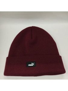 Puma Czapka beanie w kolorze czerwonym rozmiar: onesize. Czerwone czapki Puma, bez wzorów. Za 60,88 zł.