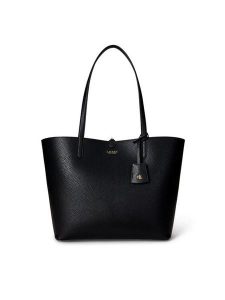 LAUREN RALPH LAUREN Torebka 431795329073 Czarny. Czarne shopper bag Lauren Ralph Lauren, bez wzorów, ze skóry, bez dodatków. Za 659,99 zł.