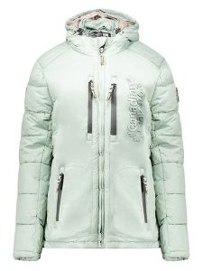 Canadian Peak Kurtka zimowa "Beachweak" w kolorze miętowym rozmiar: L. Zielone kurtki Canadian Peak, na zimę, l, bez wzorów, z puchu, bez kaptura. Za 217,99 zł.