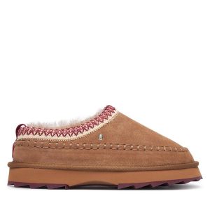 Śniegowce EMU Australia. Brązowe buty zimowe EMU Australia, bez obcasa, bez zapięcia. Za 514,99 zł.
