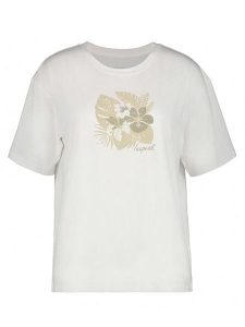 Icepeak Koszulka "Malibu" w kolorze białym rozmiar: M. Białe bluzki Icepeak, m, bez wzorów, bez kołnierzyka, bez ramiączek. Za 87,81 zł.
