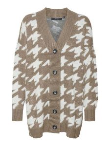 Vero Moda Kardigan w kolorze jasnobrązowym rozmiar: XS. Brązowe kardigany Vero Moda. Za 61,31 zł.