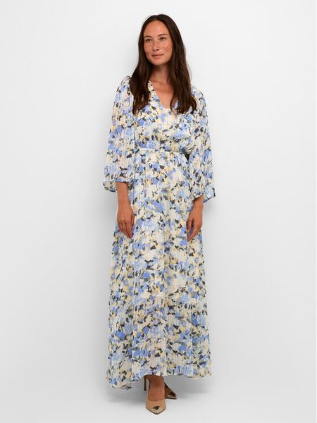 Kaffe Sukienka letnia Eva 10508331 Kolorowy Regular Fit. Kombinezony Kaffe, na lato, bez wzorów, z syntetyku, bez kołnierzyka, bez ramiączek. Za 279,99 zł.