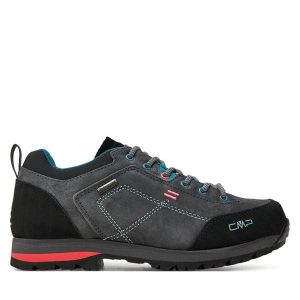 Trekkingi CMP. Szare buty sportowe CMP, bez wzorów, bez zapięcia, trekkingowe. Za 309,99 zł.