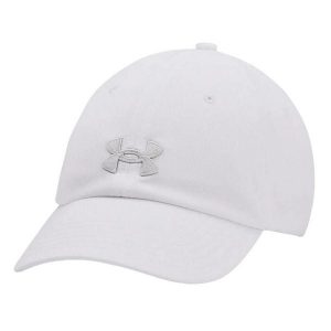 Czapka Blitzing Dla Kobiet. Białe czapki Under Armour, bez wzorów. Za 128,99 zł.