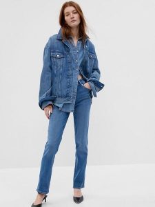 GAP Dżinsy - Regular fit - w kolorze niebieskim rozmiar: W30. Niebieskie jeansy GAP, bez wzorów. Za 158,10 zł.