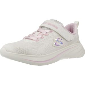 Buty SKECHERS WAVE 92 Biały. Białe buty trekkingowe Skechers, z tkaniny, bez zapięcia. Za 170,99 zł.