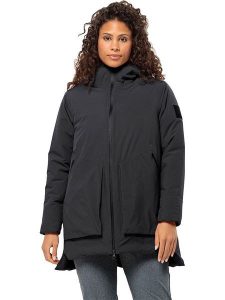 Jack Wolfskin Kurtka zimowa w kolorze czarnym rozmiar: XL. Czarne kurtki Jack Wolfskin, na zimę, s, bez wzorów, z materiału, bez kaptura. Za 547,77 zł.
