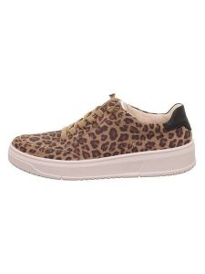 Legero Skórzane sneakersy "Rejoise" w kolorze jasnobrązowym rozmiar: 40. Brązowe trampki Legero, bez wzorów, bez zapięcia. Za 250,01 zł.