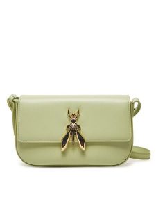 Patrizia Pepe Torebka 8B0231/L061 Zielony. Zielone torebki klasyczne Patrizia Pepe, bez wzorów, ze skóry, bez dodatków. Za 689,99 zł.