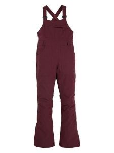 Burton Spodnie narciarskie "Avalon 2L Stretch" w kolorze bordowym rozmiar: XS. Czerwone spodnie dresowe Burton, l, bez wzorów, narciarskie. Za 209,33 zł.