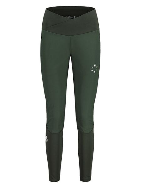 Maloja Legginsy funkcyjne "ArayaM" w kolorze zielonym rozmiar: M. Zielone legginsy Maloja, bez wzorów, z materiału. Za 178,79 zł.