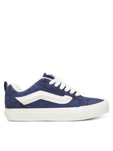 Vans Tenisówki Knu Skool VN000D22EMT1 Granatowy. Niebieskie trampki Vans, bez wzorów, ze skóry, bez zapięcia. Za 299,99 zł.