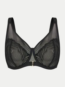 Chantelle Biustonosz z fiszbiną Legend C15YMU Czarny. Czarne biustonosze Chantelle, bez wzorów, z syntetyku. Za 249,99 zł.