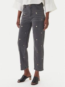 LOLA CASADEMUNT Jeansy MS2614016 Szary Straight Fit. Szare jeansy LOLA CASADEMUNT, bez wzorów, z bawełny. Za 627,99 zł.