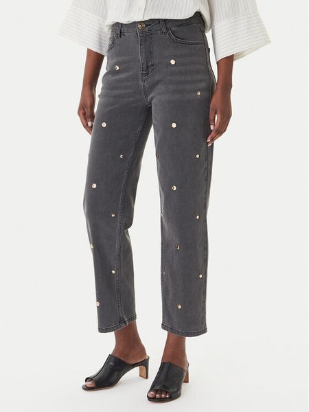 LOLA CASADEMUNT Jeansy MS2614016 Szary Straight Fit. Szare jeansy LOLA CASADEMUNT, bez wzorów, z bawełny. Za 627,99 zł.