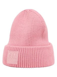 ELBSAND Czapka beanie "Nora" w kolorze różowym rozmiar: onesize. Różowe czapki ELBSAND, bez wzorów, z materiału. Za 73,99 zł.