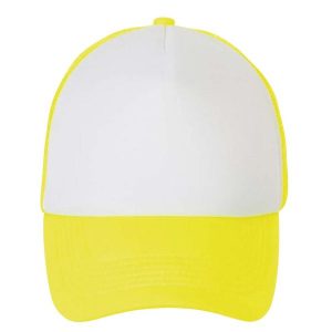 Czapka Z Daszkiem Bubble Colour Block. Białe czapki SOL'S, bez wzorów. Za 37,99 zł.