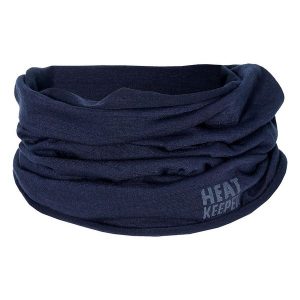Wielofunkcyjny szalik/ocieplacz na szyję Heat Keeper Granatowy. Niebieskie szaliki HEAT KEEPER, na zimę, bez wzorów. Za 116,99 zł.