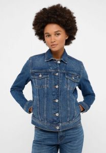 MUSTANG SANTA ROSA DENIM JACKET DAMSKA KURTKA JEANSOWA NA GUZIKI PRZEJŚCIOWA DENIM BLUE 1015593 5000 681. Niebieskie kurtki Mustang, l, bez wzorów, z denimu, bez kaptura. Za 269,99 zł.