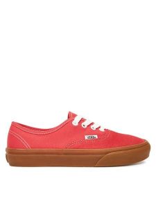 Vans Tenisówki Authentic VN000D6GCI11 Czerwony. Czerwone trampki Vans, bez wzorów, z materiału, bez zapięcia. Za 219,99 zł.