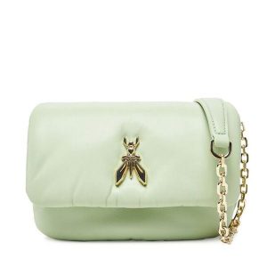 Torebka Patrizia Pepe. Zielone torebki klasyczne Patrizia Pepe, bez wzorów, bez dodatków. Za 669,99 zł.