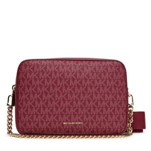 Torebka MICHAEL Michael Kors. Czerwone torebki klasyczne MICHAEL Michael Kors, bez wzorów, bez dodatków. Za 629,99 zł.