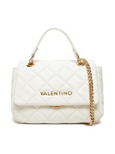 Valentino Torebka VBS3KK05R Biały. Białe torebki klasyczne Valentino, bez wzorów, ze skóry, bez dodatków. Za 399,99 zł.