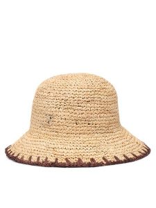 BOSS Kapelusz Danika 50562247 Beżowy jasny. Brązowe kapelusze Boss, bez wzorów, z materiału. Za 339,99 zł.