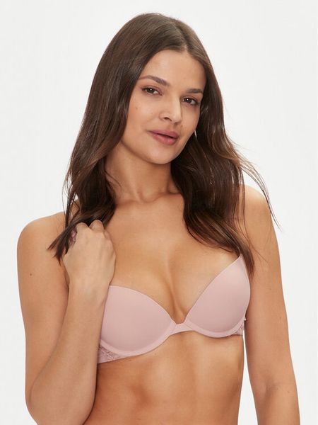 Calvin Klein Underwear Biustonosz push-up 000QF7578E Różowy. Czerwone biustonosze Calvin Klein Underwear, bez wzorów, z syntetyku. Za 119,99 zł.