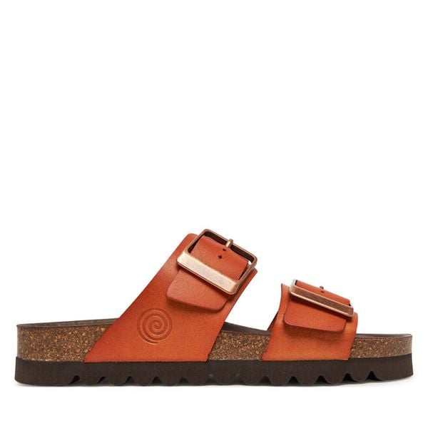 Klapki Dr. Brinkmann. Brązowe klapki Dr. Brinkmann, bez wzorów, bez obcasa. Za 359,99 zł.