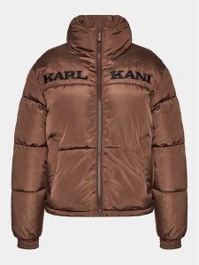 Karl Kani Kurtka zimowa Retro Essentials 6176622 Brązowy Regular Fit. Brązowe kurtki Karl Kani, na zimę, s, bez wzorów, z syntetyku, bez kaptura. Za 489,99 zł.